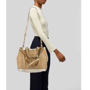 Tory Burch Authentic Canvas Tote Bag